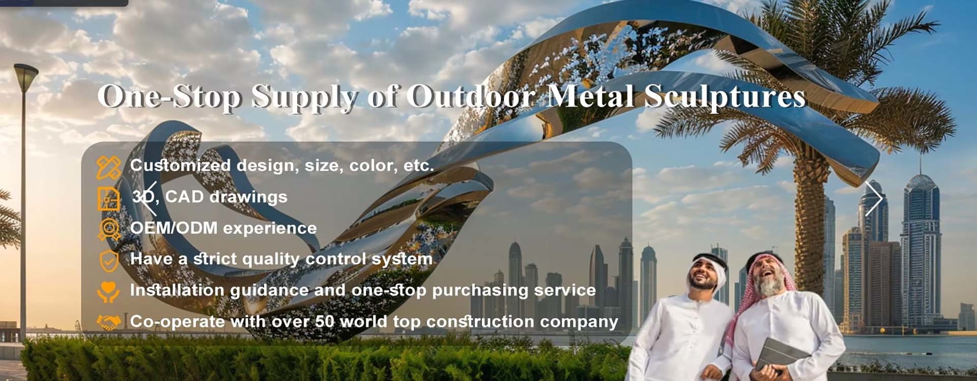 Quality Decorative Art Sculpture factory